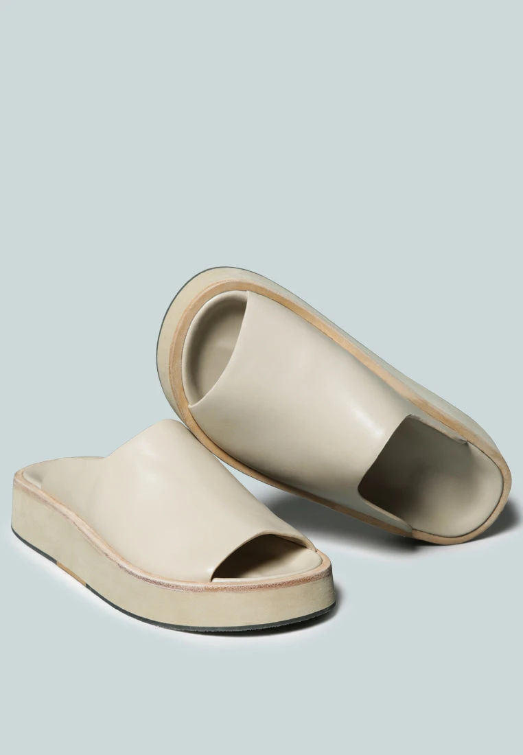 JOLIE Nude Platform Slip-On - Image 3